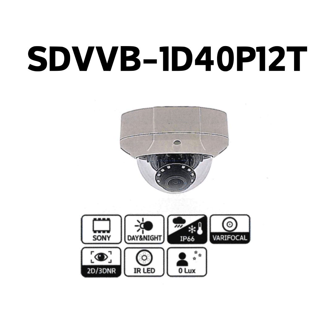 防犯カメラ AHDワンケーブル耐衝撃型赤外線ドームカメラ