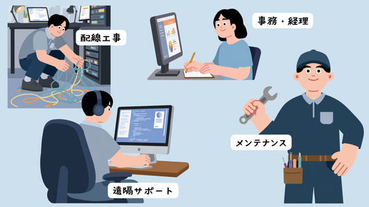 一緒に働く仲間を募集しています！